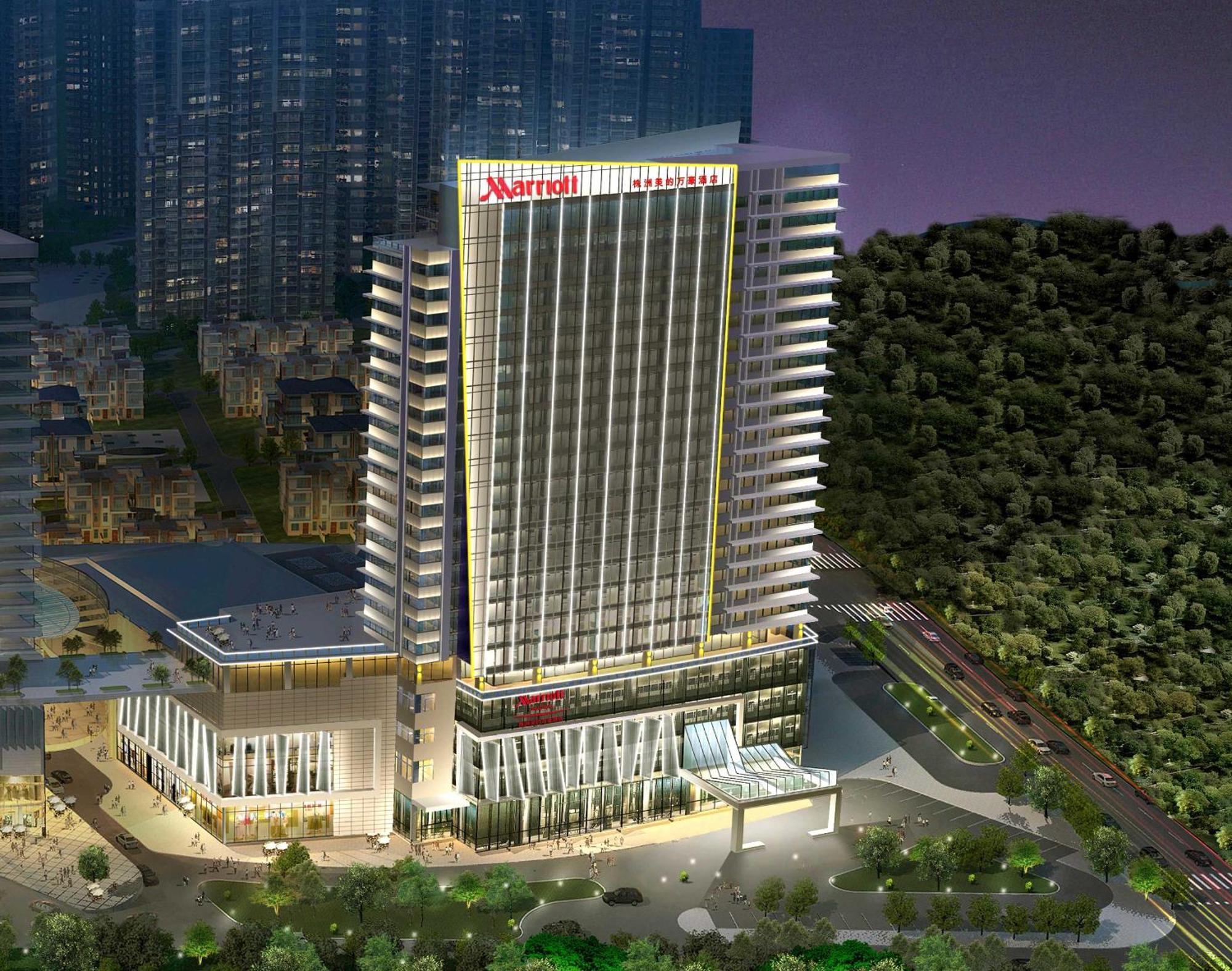 Zhuzhou Marriott Hotel Eksteriør billede